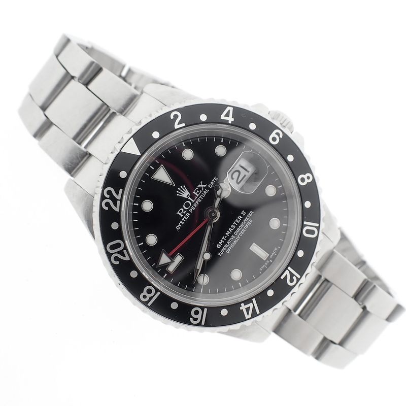 Image 5 of Rolex GMT-Master II 16710; GMT men's watch