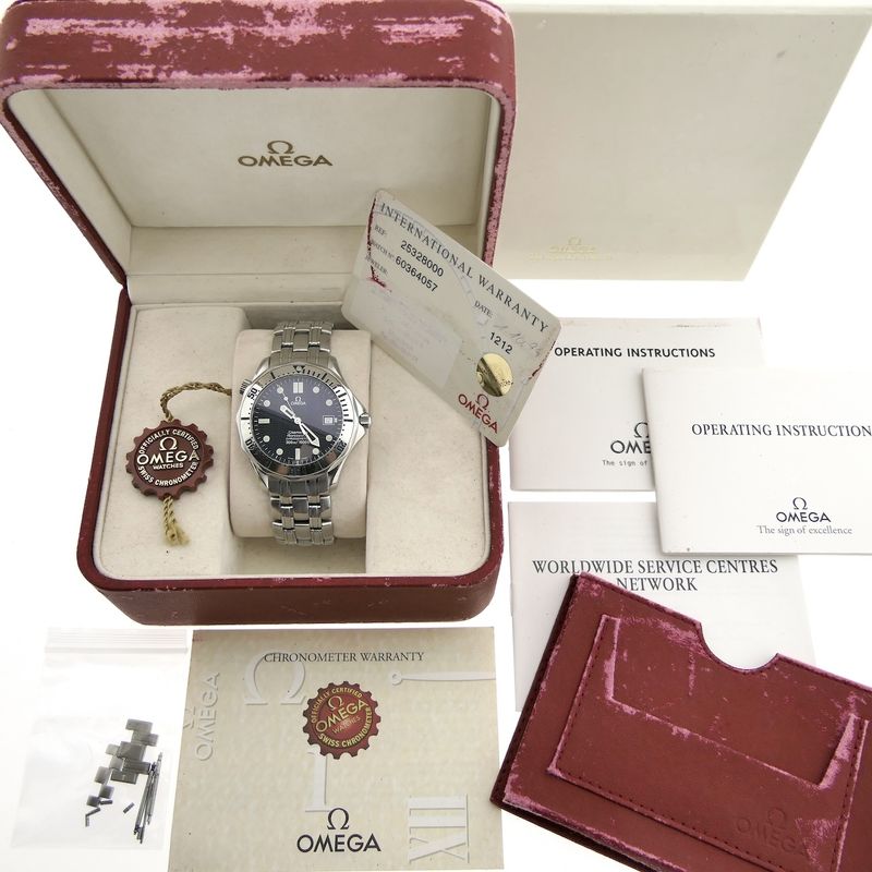 Image 13 of Omega Seamaster 300m 2532.80.00; Automatic men's diving watch