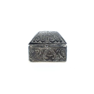 Image 1 of Vintage silver pill box