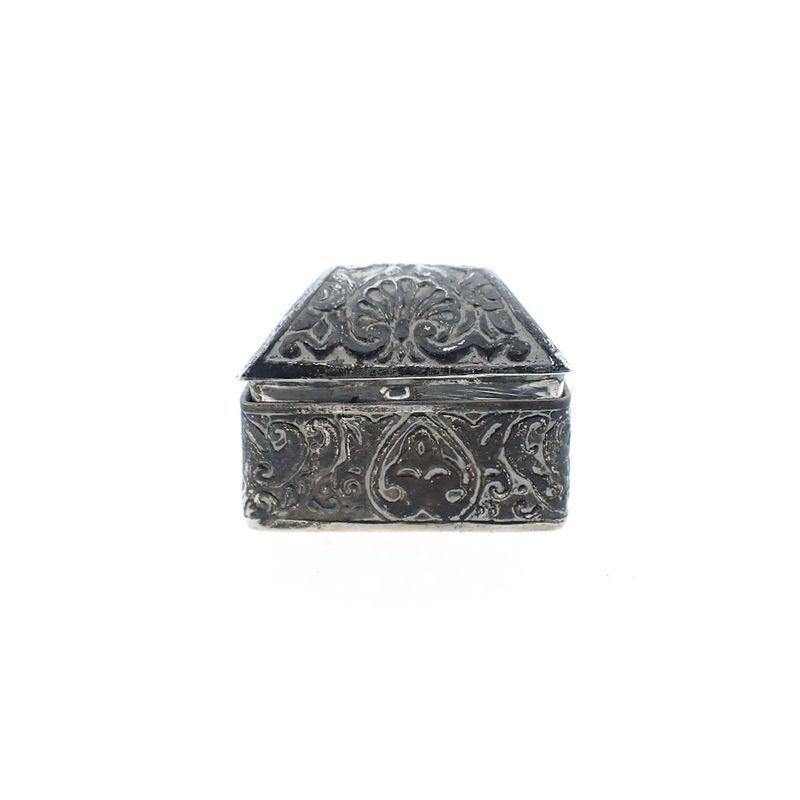Image 1 of Vintage silver pill box