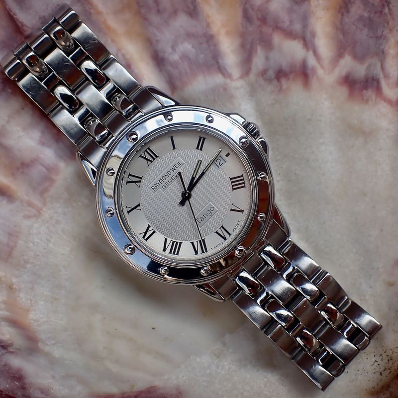 Image 9 of Raymond Weil Genève Tango; Swiss made heren horloge