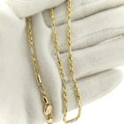 Image 8 of Two-tone gold Figarope necklace; Cento group