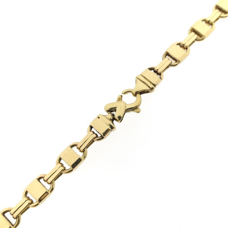 Image 7 of Two-tone gold fantasy link chain