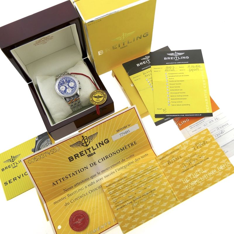 Image 17 of Breitling Navitimer A23322; Chronograph men's watch