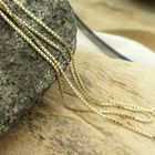 Image 2 of Golden Venetian link chain | 50 cm