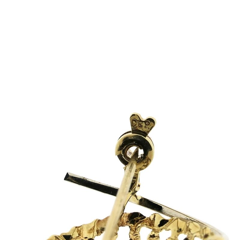 Image 7 of Vintage two-tone gold fantasy brooch