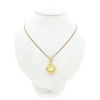 Image 4 of 22K Gold Pendant with Green Sapphire