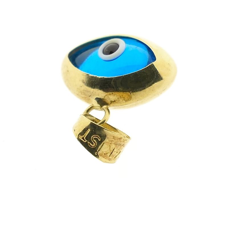 Image 5 of Gold pendant with Nazar (Lucky Eye)