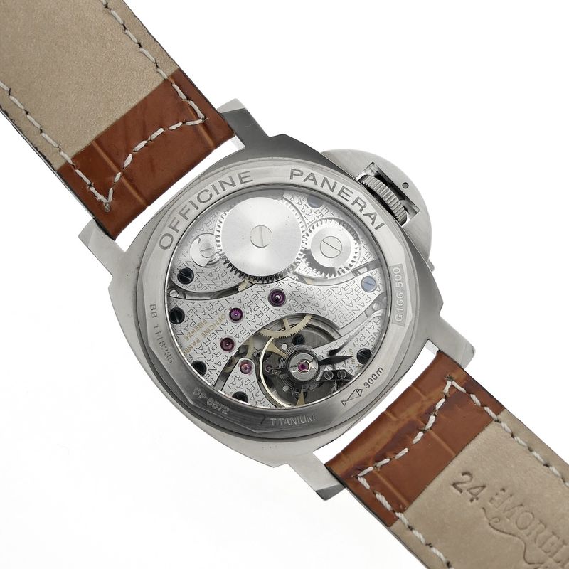 Image 14 of Panerai Luminor Marina Titanium PAM00177; Mechanical men's watch