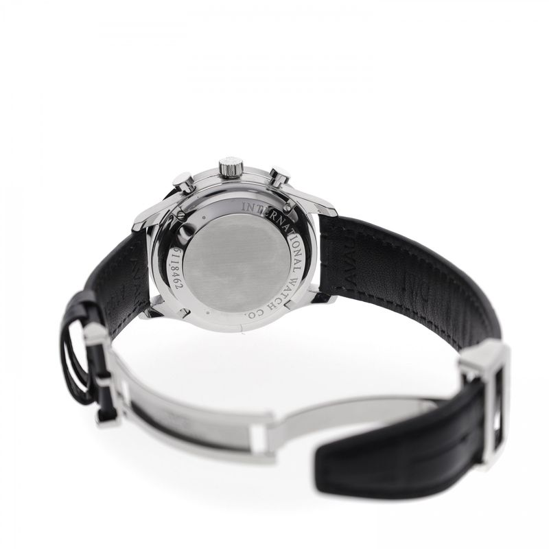 Image 11 of IWC Portuguese Chronograph 'Blue' IW371491; Automatic Men's Watch