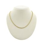 Image 1 of Gold twisted necklace | 42.5 cm