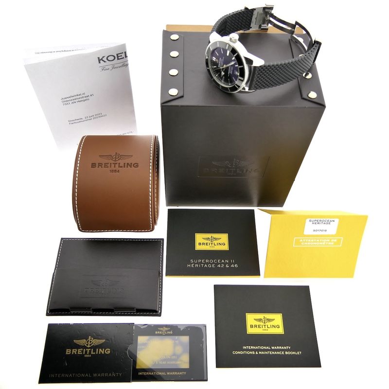 Image 4 of Breitling Superocean Heritage II; Automatic men's watch