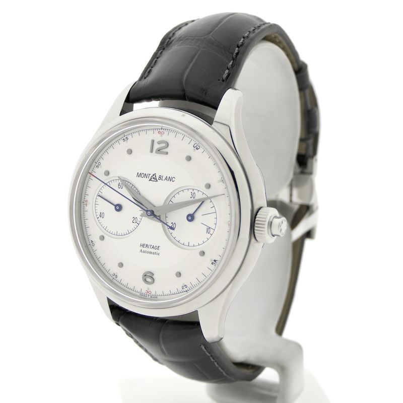 Image 5 of Montblanc Heritage Monopusher Chronograph 119952; Automatic men's watch with chronograph