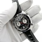 Image 11 of Heuer Autavia 1163; Vintage chronograph men's watch