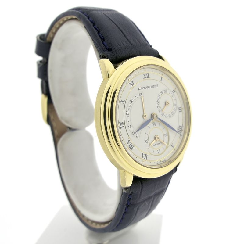 Image 3 of Audemars Piguet 'Dual Time' 25685BA; Automatic 18k gold men's watch