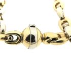 Image 3 of Two-tone gold fantasy link necklace