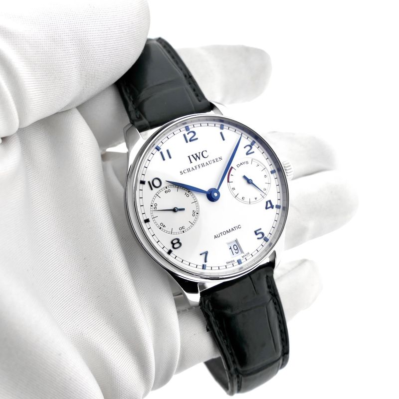 Image 8 of IWC Portuguese '7 Days' IW500107; Automatic men's watch