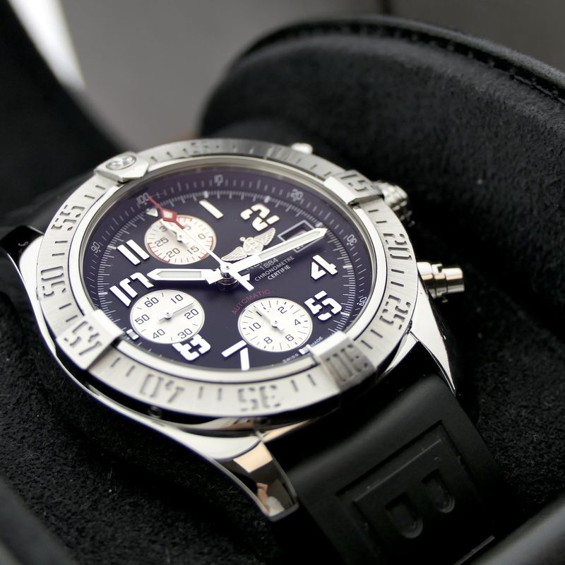 Image 17 of Breitling Avenger Chronograph II A13381; Automatic men's watch