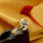 Image 2 of Gold ring with zirconia