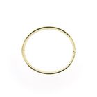 Image 9 of Gold wide slave bracelet; Size M