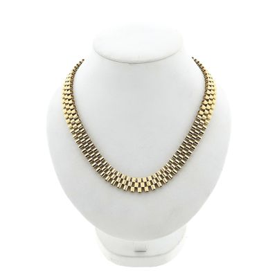 Image 1 of Gold Fantasy Link Necklace | 40 cm