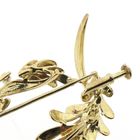 Image 7 of Vintage gold fantasy brooch with diamond 0.21 ct.