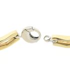 Image 5 of Two-tone gold fantasy link bracelet
