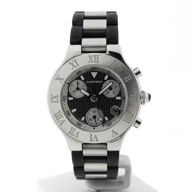 Image 1 of Cartier Chronoscaph 21; Chronograph watch