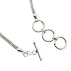 Image 1 of Silver bracelet foxtail link