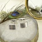 Image 2 of White gold cufflinks