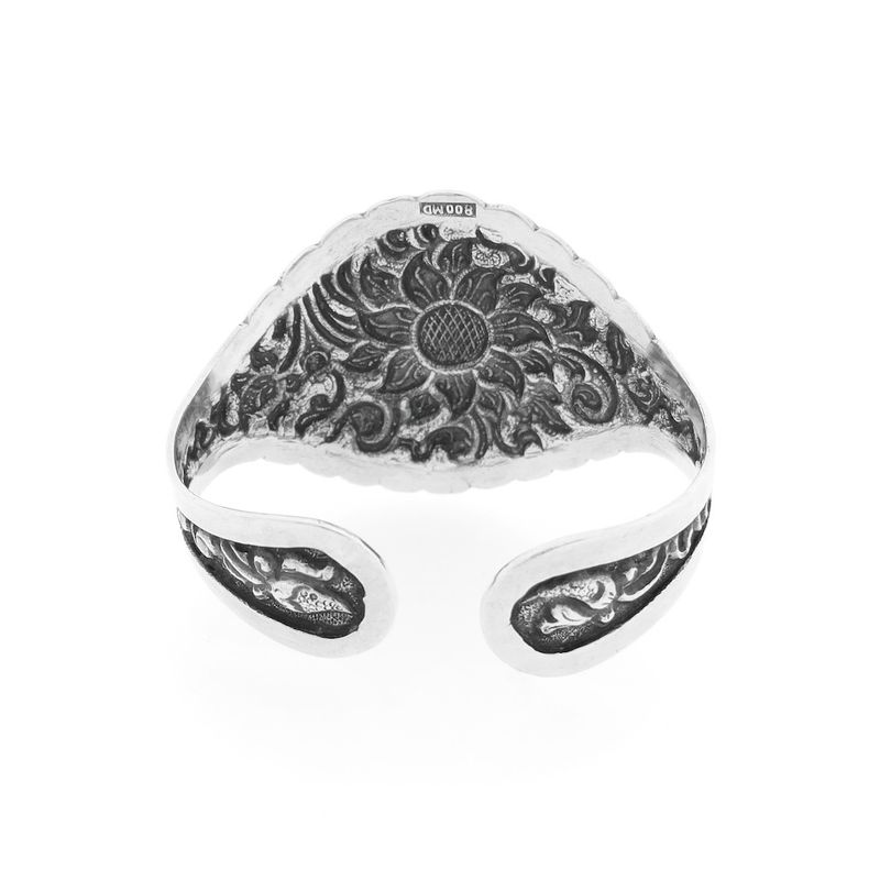 Image 3 of Silver Art Nouveau bracelet | Ø 68.5 mm