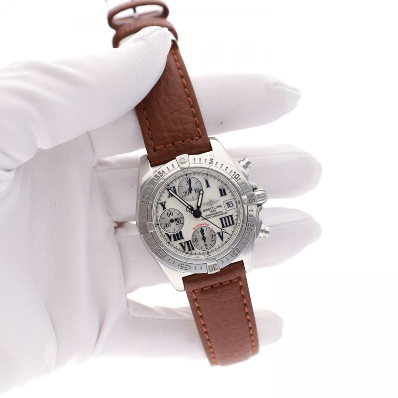 Image 15 of Breitling Chrono Cockpit A13358; Automatic Men's Watch