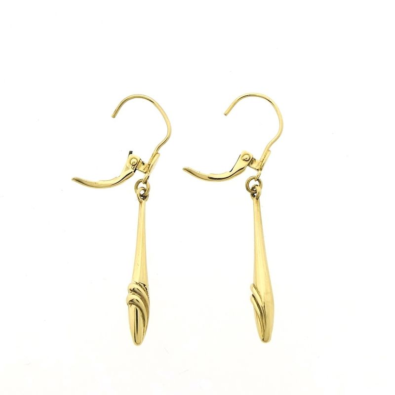 Image 6 of Vintage gold earrings