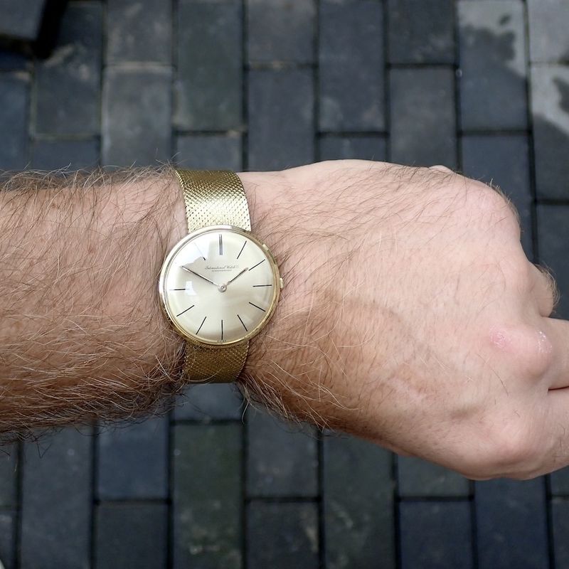 Image 9 of IWC Schaffhausen; 18k. men's watch