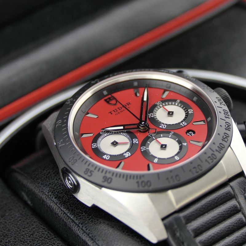 Image 16 of Tudor Fastrider Chronograph 'Red' 42010N-0009; Automatic men's watch