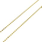 Image 7 of Gold Necklace with Ball Link; 14 Karat; 40 cm