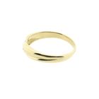 Image 6 of Gold solitaire ring with diamond; 0.04 ct.