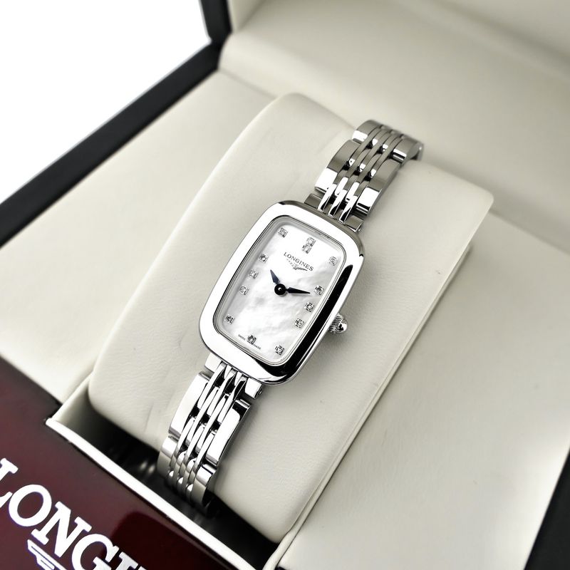 Image 7 of Longines Equestrian Collection L6.140.4; Women's watch with diamonds