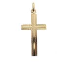 Image 1 of Gold pendant of a cross