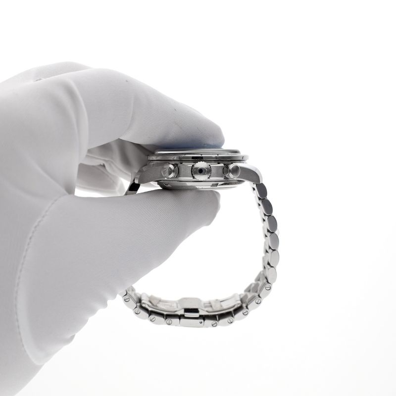 Image 5 of Omega Speedmaster 38 'Blue' 324.30.38.50.03.001; Chronograph watch (Full set 03-2025)