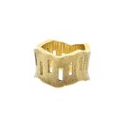 Image 4 of Vintage Gold Ring with Organic Design