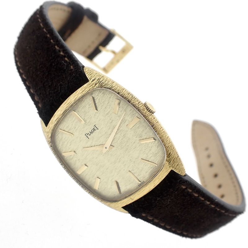 Image 1 of Piaget 'Black Tie Emperador'; 18k gold watch