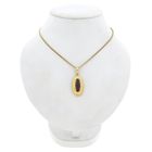 Image 4 of Vintage Gold Pendant with Garnet