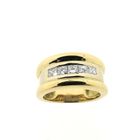 Image 2 of Gold ring with diamonds
