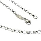 Image 2 of Silver long jasseron necklace | 69 cm
