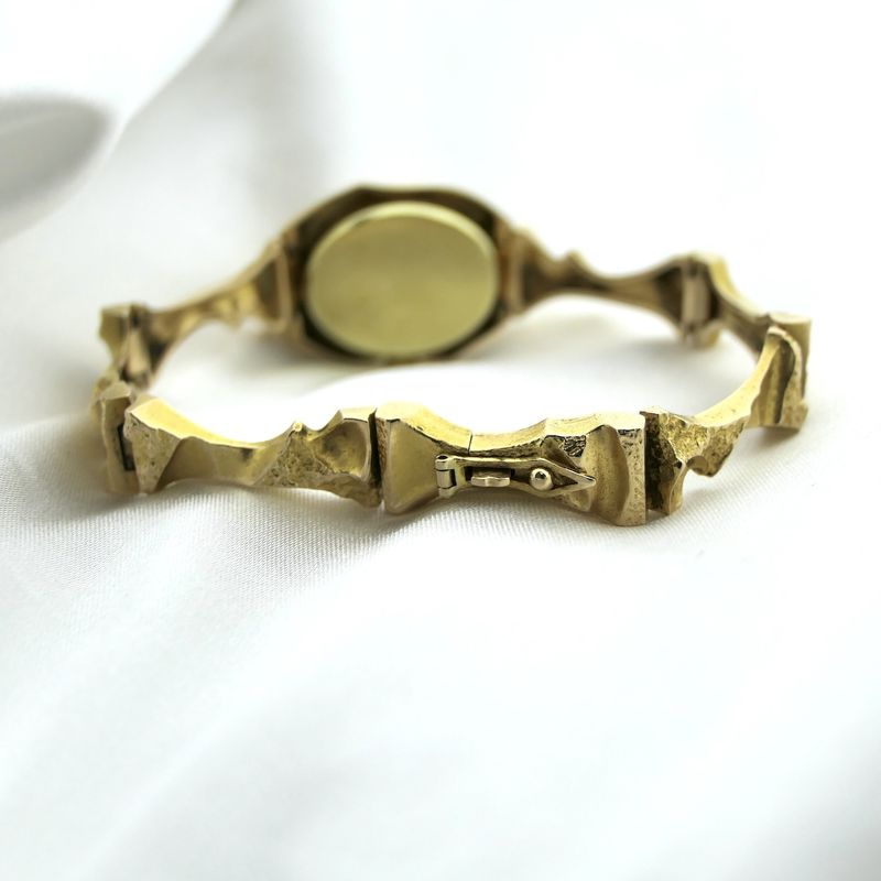 Image 8 of Lapponia 'Pola-Negri'; Vintage 14k. gold design ladies watch