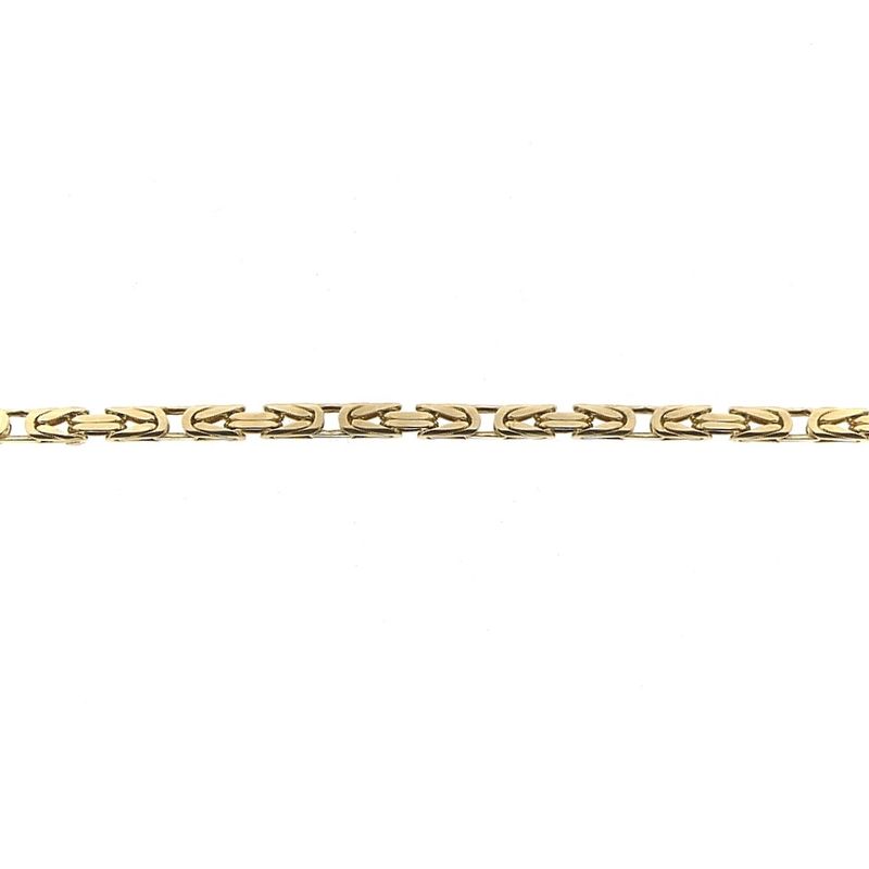 Image 3 of Gold king's link bracelet | 21.5 cm