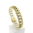 Image 1 of Solid gold Prince of Wales link bracelet.