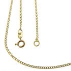 Image 1 of Gold gourmet link chain; 45.5 cm