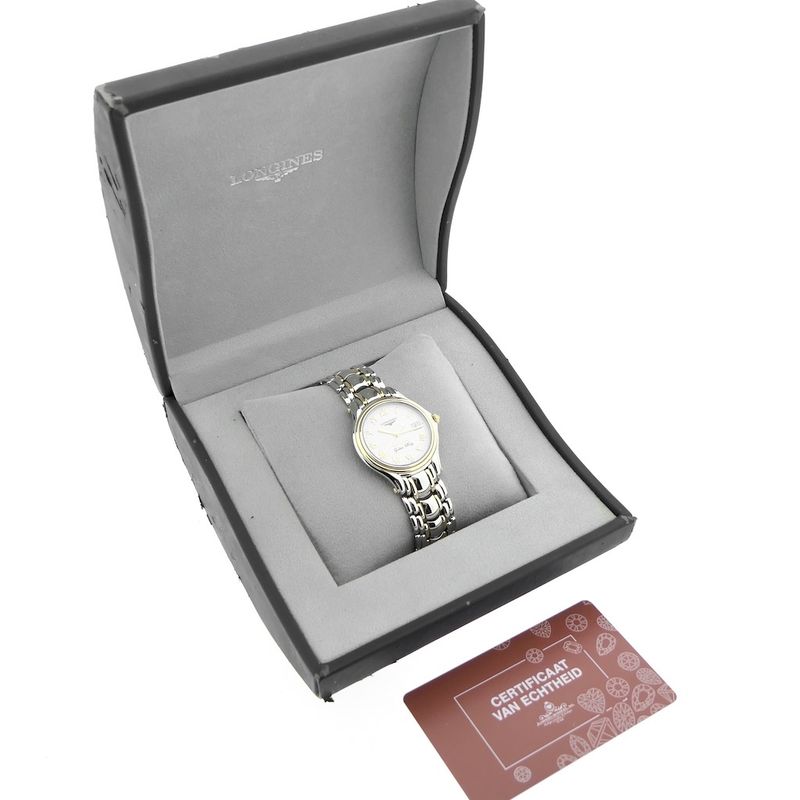 Image 4 of Longines Golden Wing; Gold/steel watch